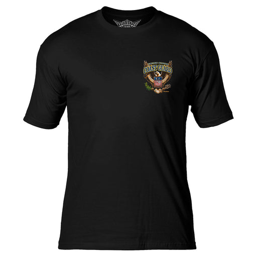 US Coast Guard 'Fighting Eagle' 7.62 Design Battlespace Men's T-Shirt- 7.62 Design