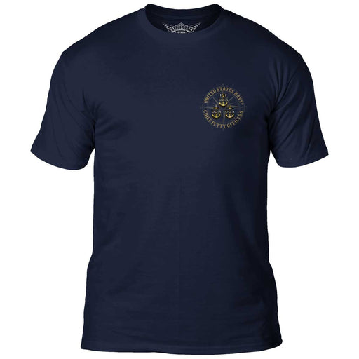 US Navy Chiefs 'Goat Locker' 7.62 Design Battlespace Men's T-Shirt- 7.62 Design