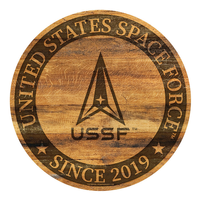 USSF Logo 12 inch Round Sign