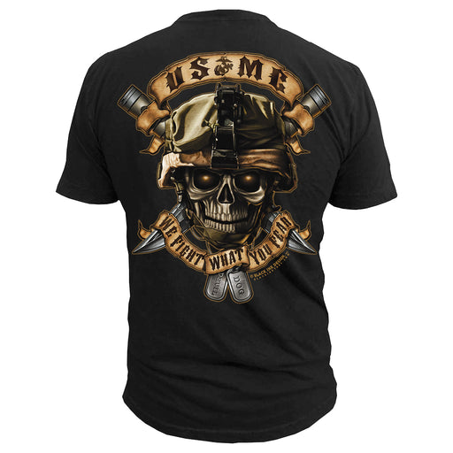 USMC 'Rifleman's Creed' 7.62 Design Battlespace Men's T-Shirt Black