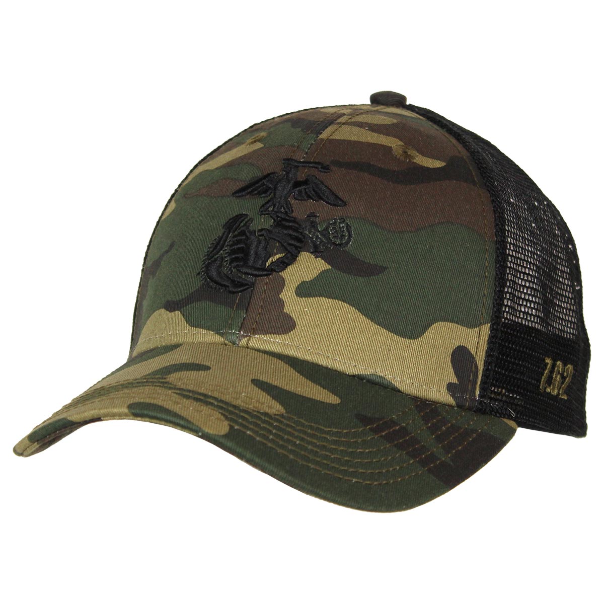 USMC 'EGA' Camo Trucker Cap — 7.62 Design