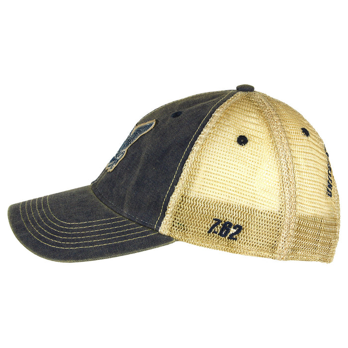 US Navy Logo Vintage Trucker Hat — 7.62 Design