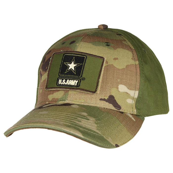 US Army Camo/OD Velcro Patch Cap