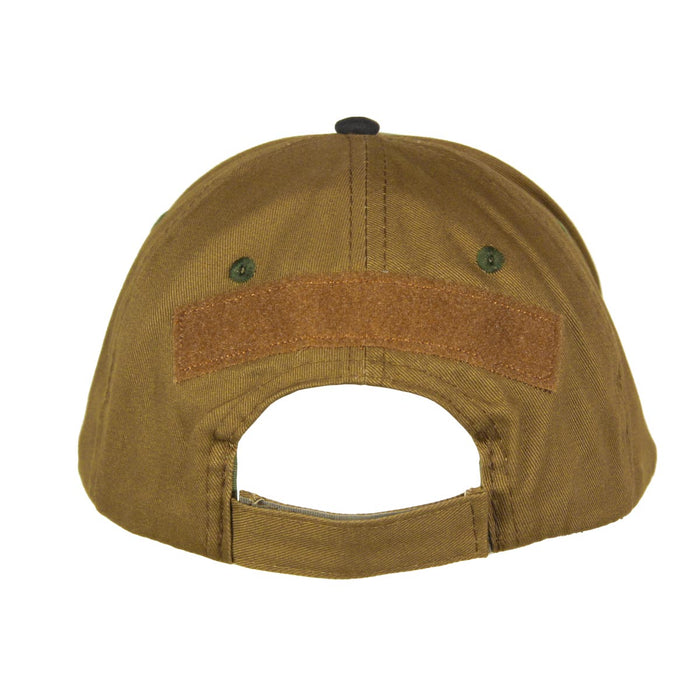 US Air Force Camo/Coyote Velcro Patch Cap