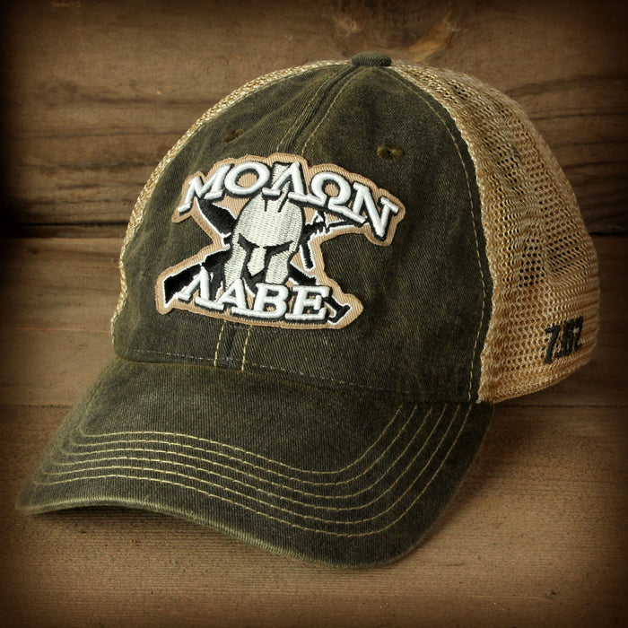 'Molon Labe' Vintage Trucker Hat
