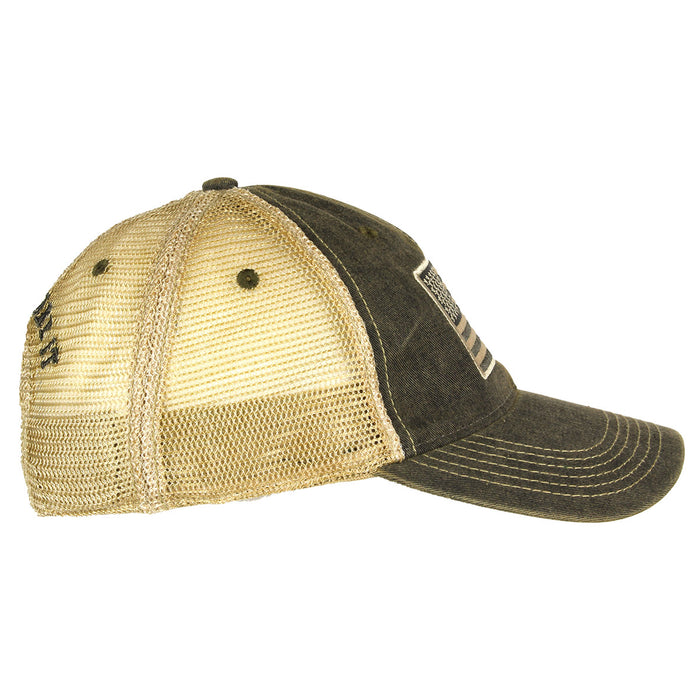 Tactical US Flag Vintage Trucker Hat