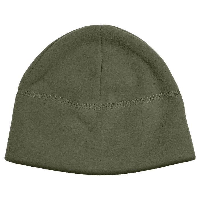 Polar Fleece Beanie Watch Cap Military Green USA Made —