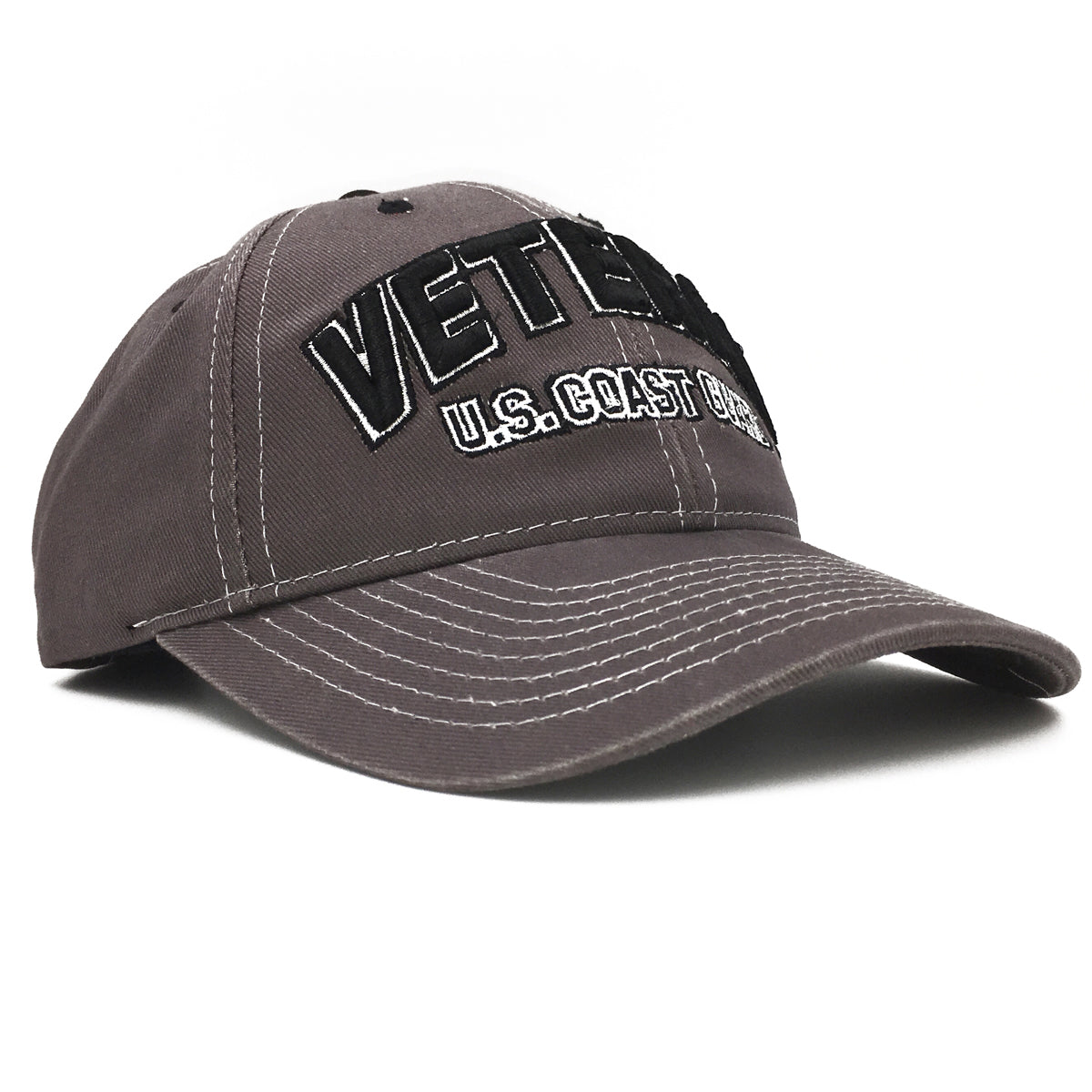 USCG Veteran Embroidered Coast Guard Cap — 7.62 Design